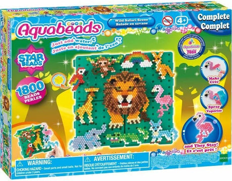 Aquabeads wilde Safari-Szene – komplettes Set