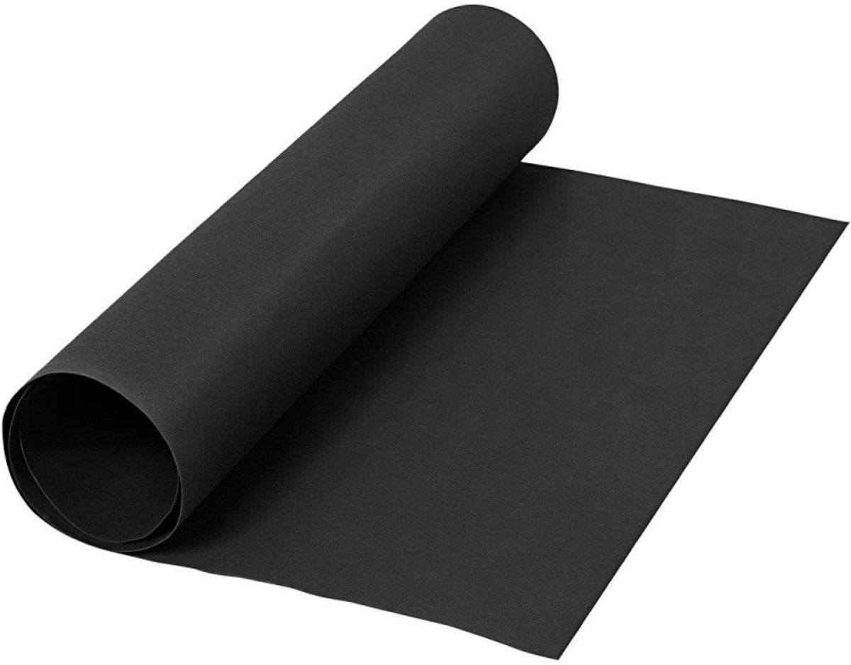 Creativ Company Kunstlederpapierrolle 100x50 cm schwarz