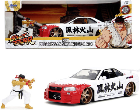 Jada Toys – Street Fighter – Nissan Skyline GTR – ab 8 Jahren – 1:24