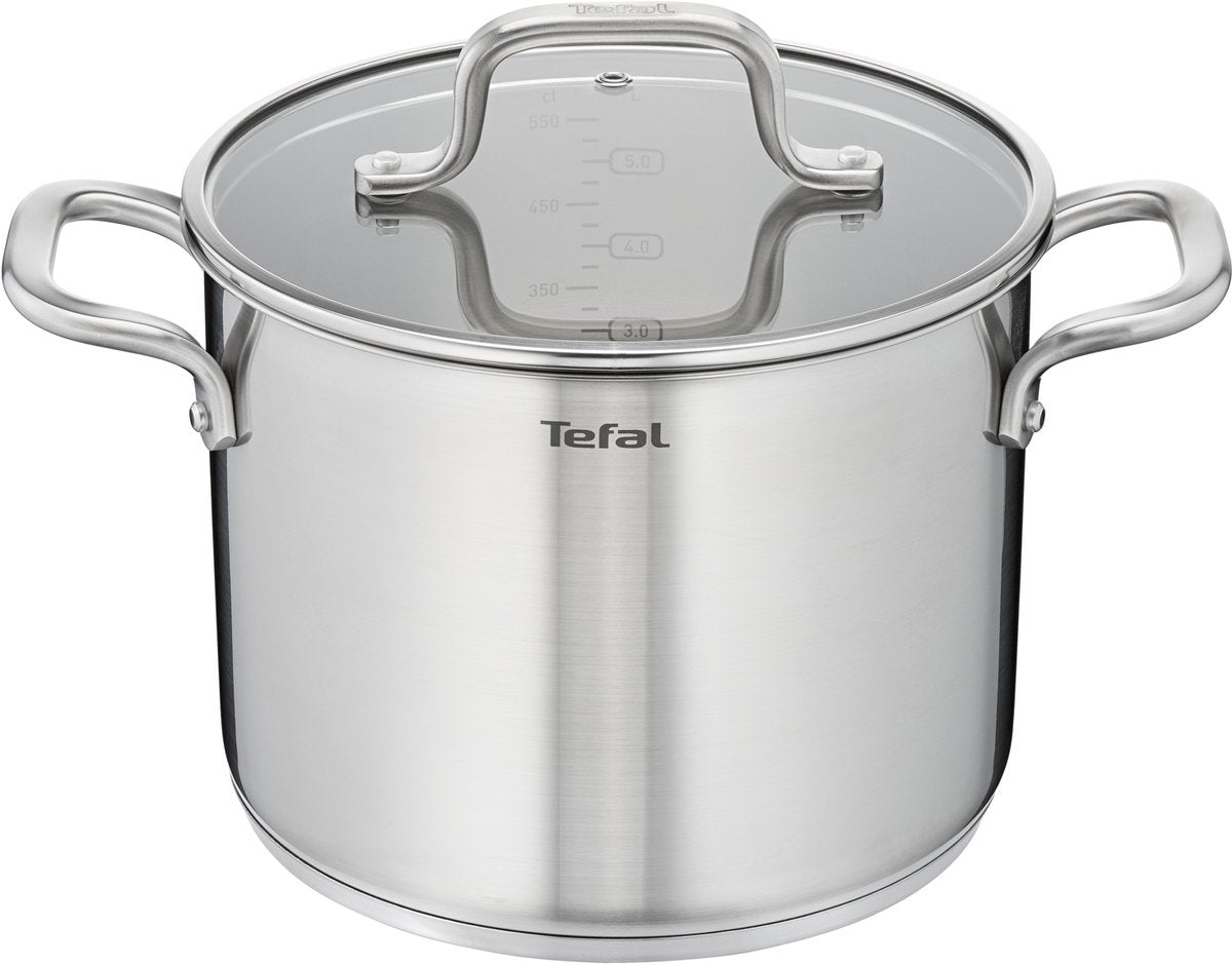 Tefal Kochgeschirr Tefal Virtuoso Pfannenset 10-teilig aus Edelstahl