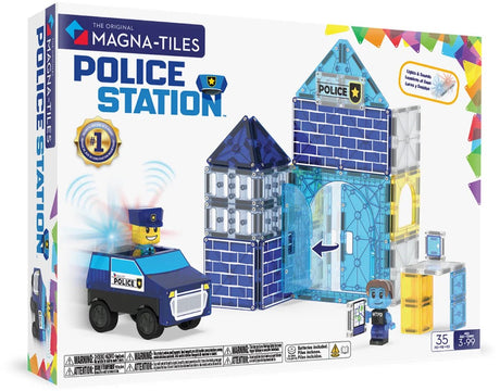 Magna-tiles | police station 35 stuks set