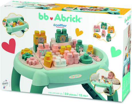 Abrick ecoiffier bb erster Aktivitätstisch mit Blöcken