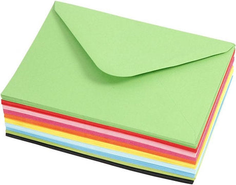 Kreativunternehmen https: www.cchobby.nl farbige-umschläge-größe-umschlag-11-5x16-cm-80-gr-verschiedene-farben-10x10-stück-1-box