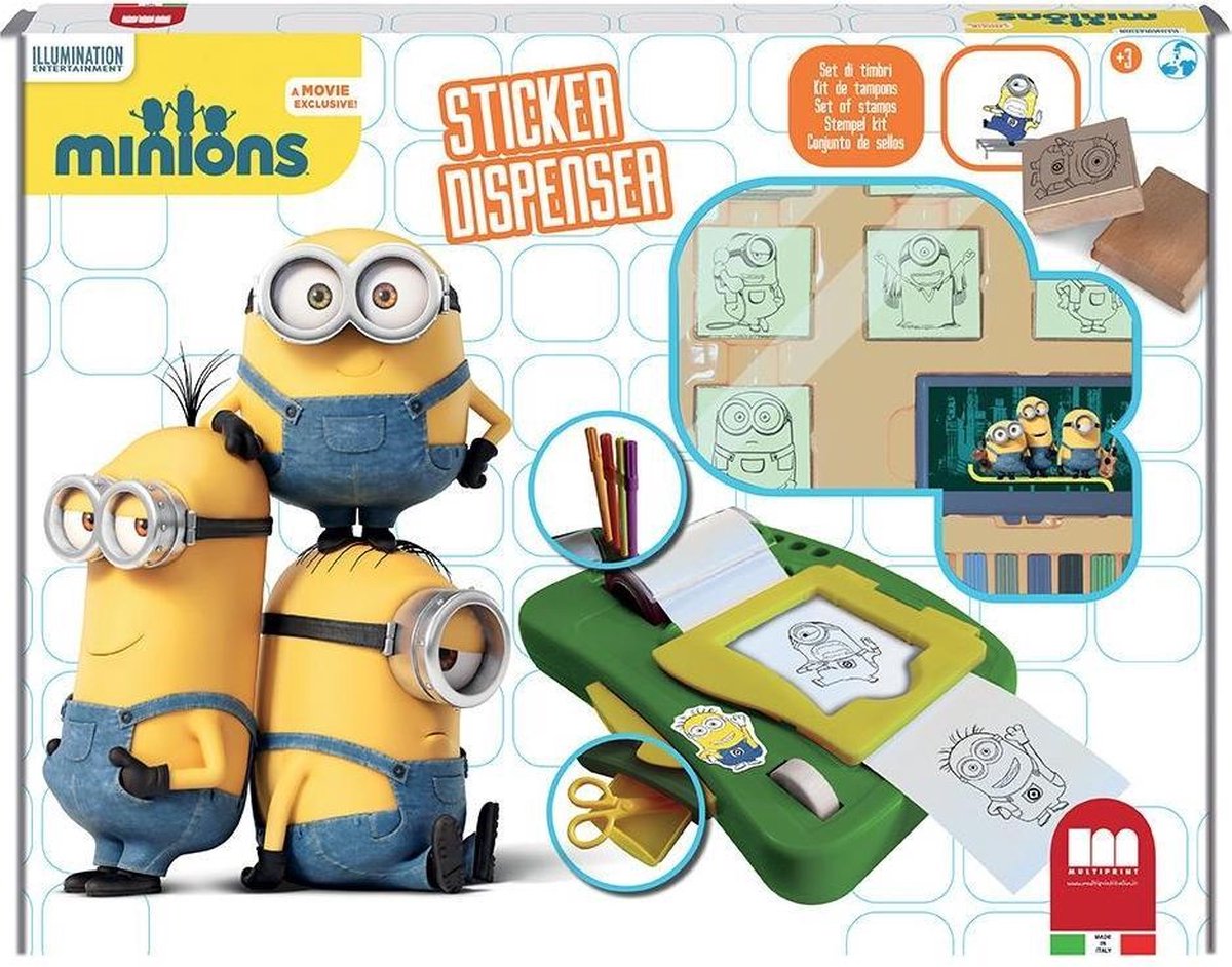 Multiprint Minions Sticker Cross Set