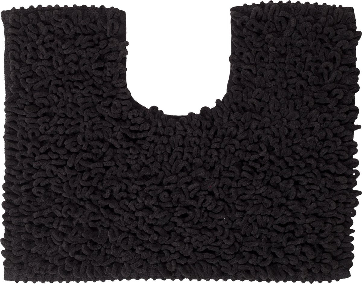Sealskin twist toiletmat 45x50 cm - microfibre - antraciet