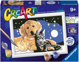 Ravensburger Creart Painting bei Number - Star -aussehende Süße