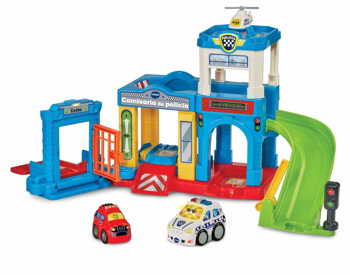 Vtech Fahrzeugspielset Tut Tut Bolidos 28 x 11,5 x 28 cm Polizei