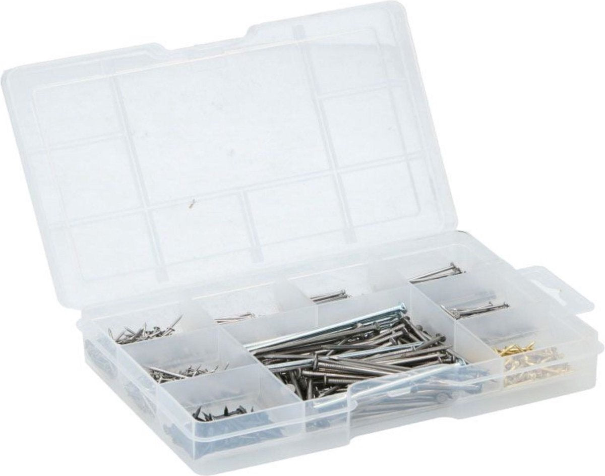 Kinzo Nagelset 975-teilig in Sortierbox