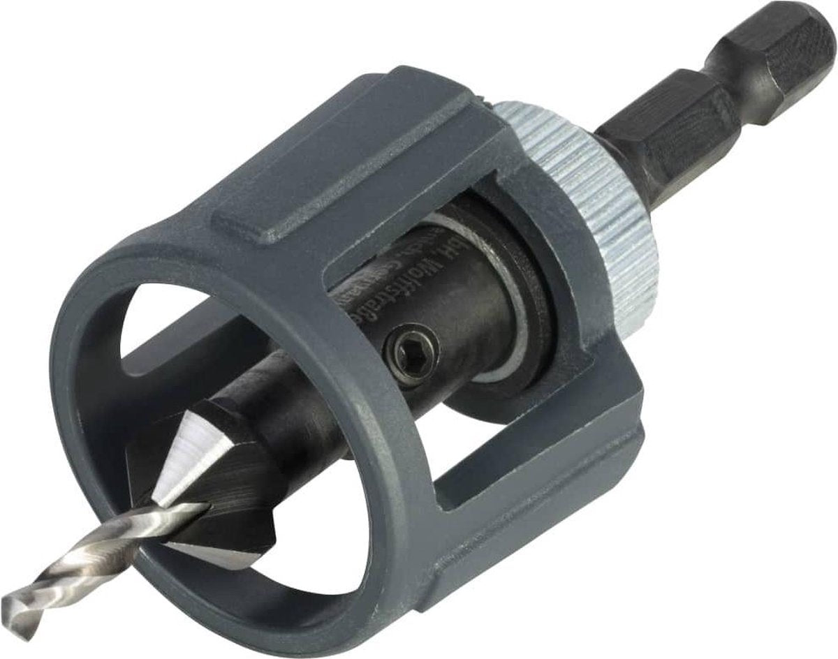 Wolfcraft - Vorbohrer mit Senker und Tiefenanschlag - 4392000