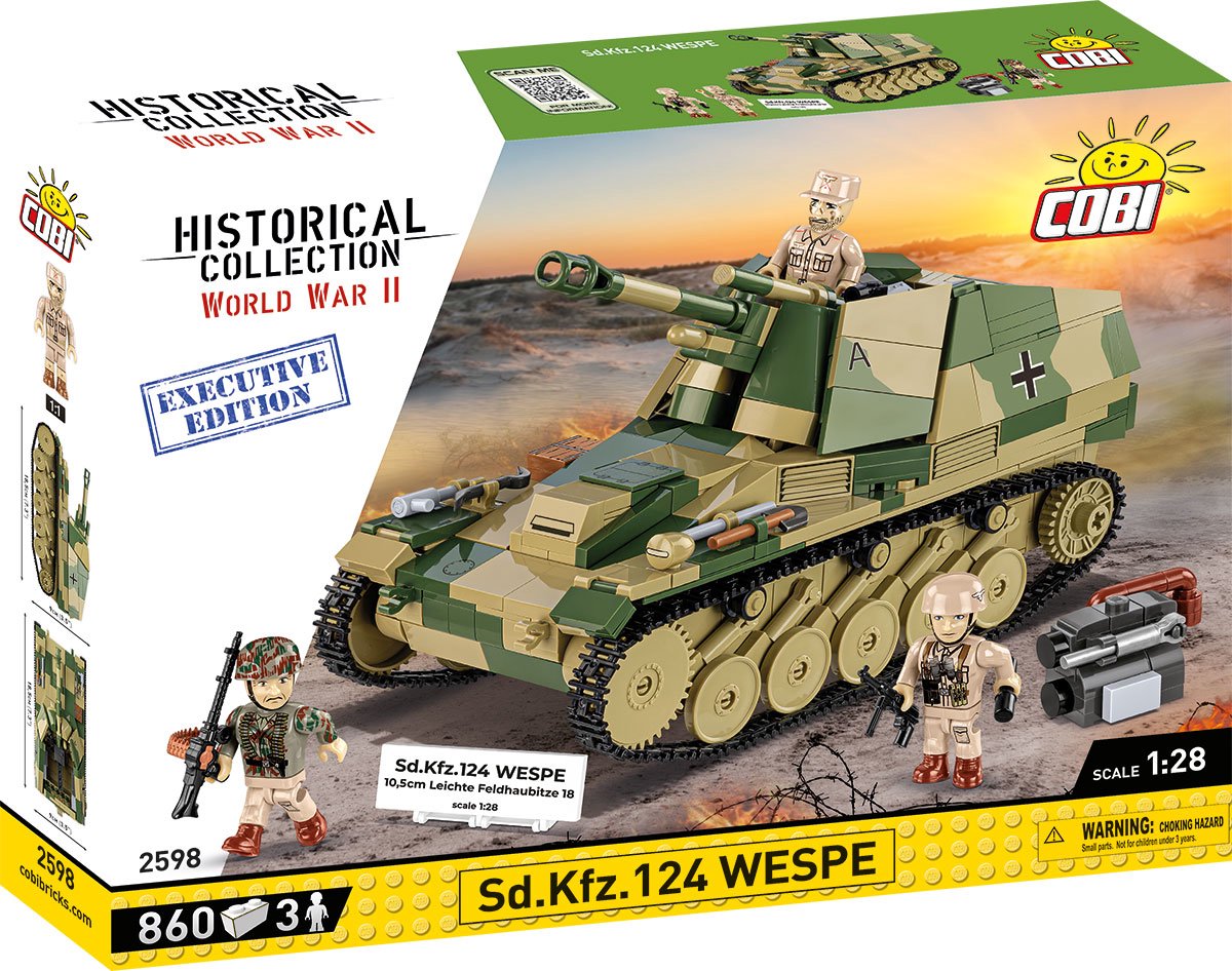 Cobi 2598 sd.kfz.124 wespe