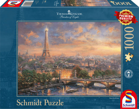 Schmidt Paris, Stadt der Liebe, 1000 Teile Puzzle