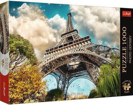 Trefl-Puzzle – Foto Odyssee Eiffelturm Paris 1000 Teile.