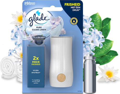 Glade Touch Fresh-Halter aus reinem, sauberem Leinen
