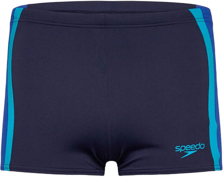 Speedo solid splice aquashort heren sportzwembroek - marine blauw