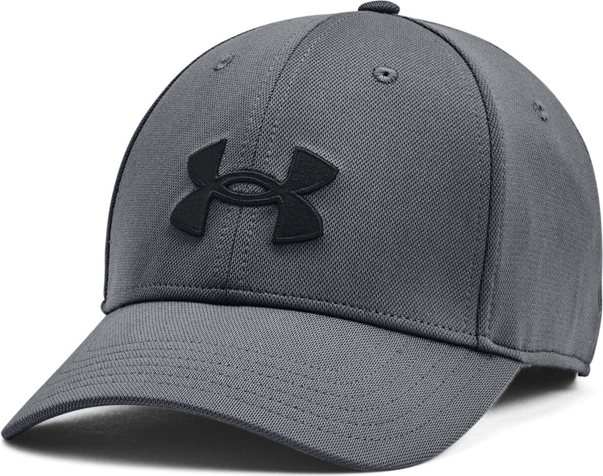 Under Armour M Blitzing Low Adj-Grey Herrenkappe – Pechgrau – Schwarz