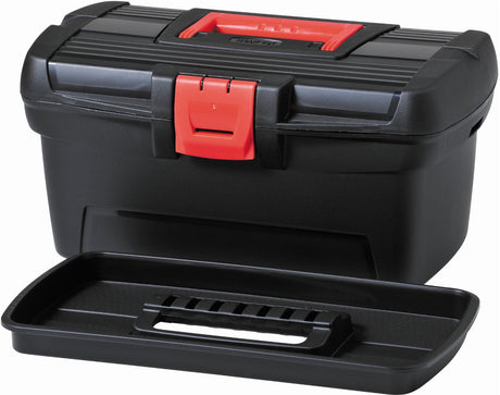 Curver Herobox Werkzeugkasten – 33 x 20 x H16 – schwarz rot