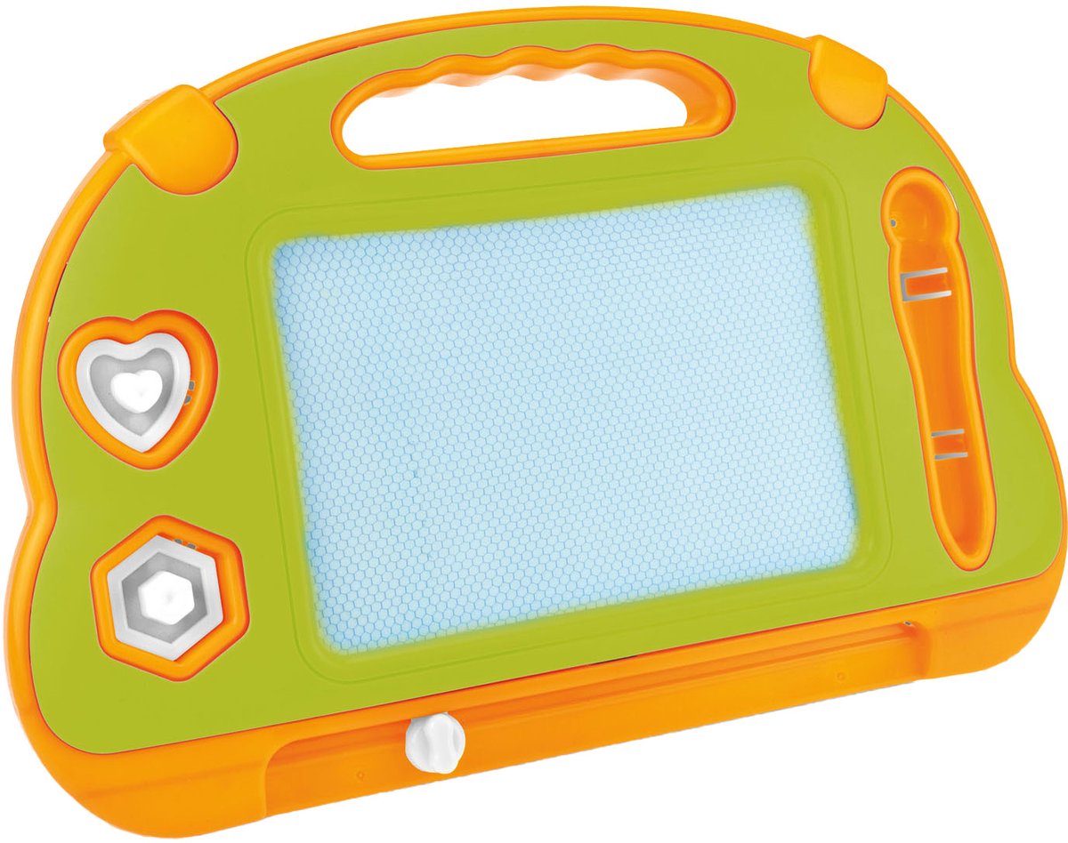 Toi-Toys Kreativität Magnetische Zeichenbrett mit Stift und Formen