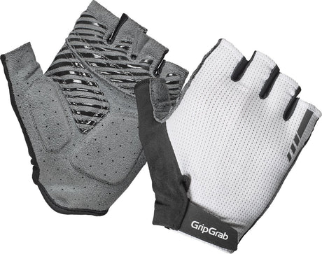 Gripgrab - Expert RC Max Kurzfinger-Sommer-Fahrradhandschuhe mit Polsterung - Weiß - Unisex - Größe XXL