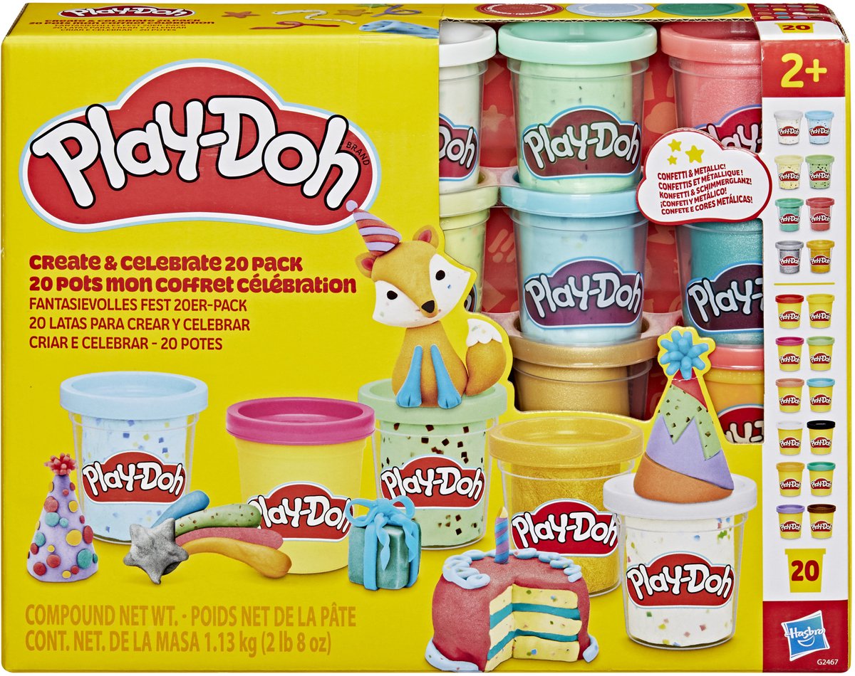 Play-Doh kreiert köstliche 20er-Packungen