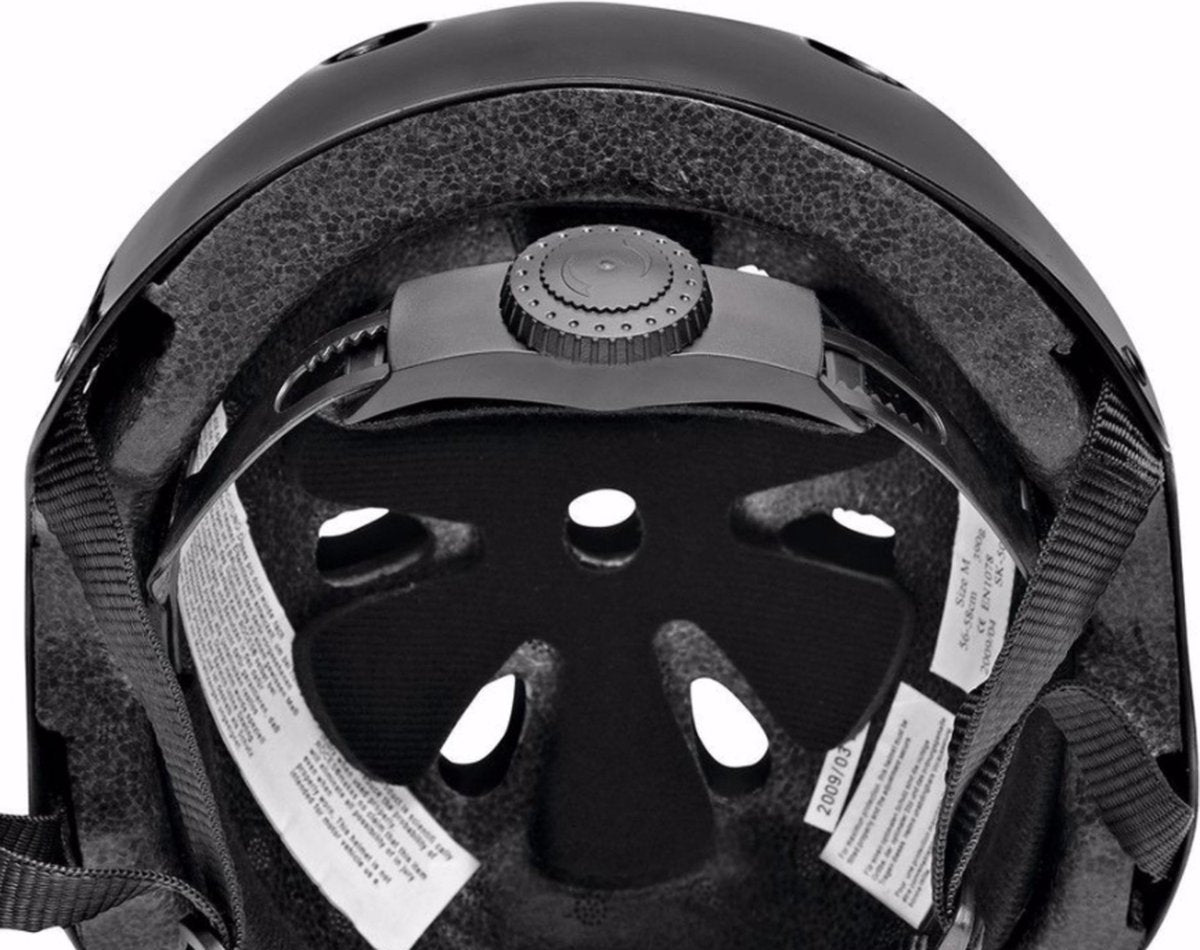 ROCES aggressive Helm Junior Schwarz Größe 48-52