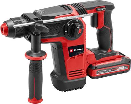Einhell Profi-Akku-Bohrhammer TP-HD 18 28 Li BL+4 Kit – Power