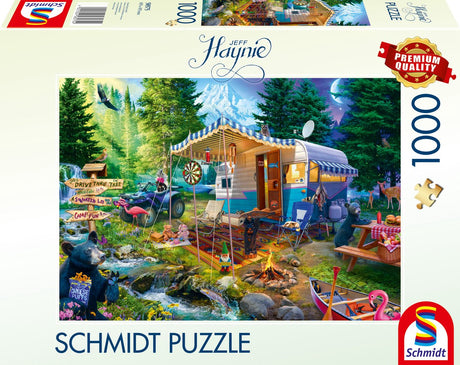 Schmidt – Puzzle – Mit der Karawane in den Bergen – Jeff Haynie – 1000 Teile – Erwachsene – ab 12 Jahren