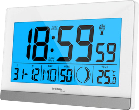 Technoline Funkwecker - Datum - Temperatur Wetterbedingungen - Weckerfunktion - ws 8056