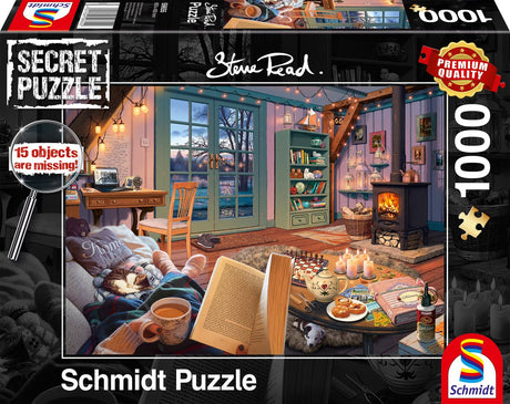 Schmidt - Puzzle - Im Ferienhaus - Steve Read - 1000 Teile - Erwachsene - ab 12 Jahren