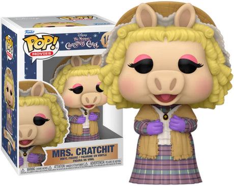 Funko die Muppets – das Muppet-Weihnachtslied! Miss Piggy 9 cm Sammlerfigur – Mehrfarben