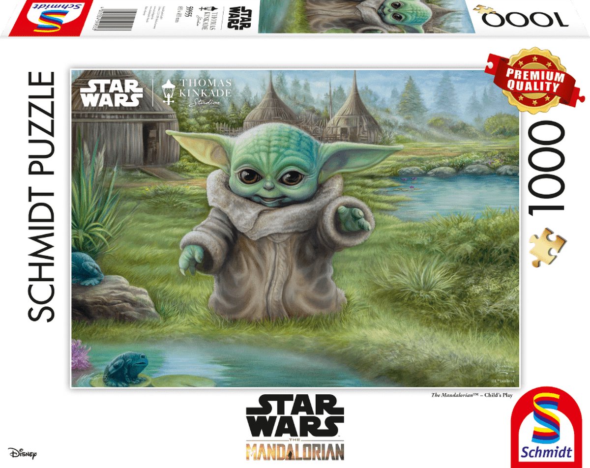 Schmidt spielt Schmidt Star Wars Puzzle – Der Mandalorianer – 1000 Teile – Puzzle.