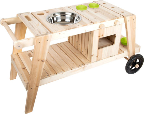Kleiner Fuß - Schlamm im Freien Spielküche