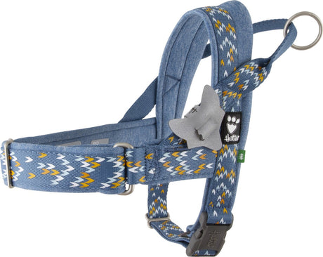 Hurtta Razzle Dazzle H-Geschirr Blaubeere, 55–65 cm
