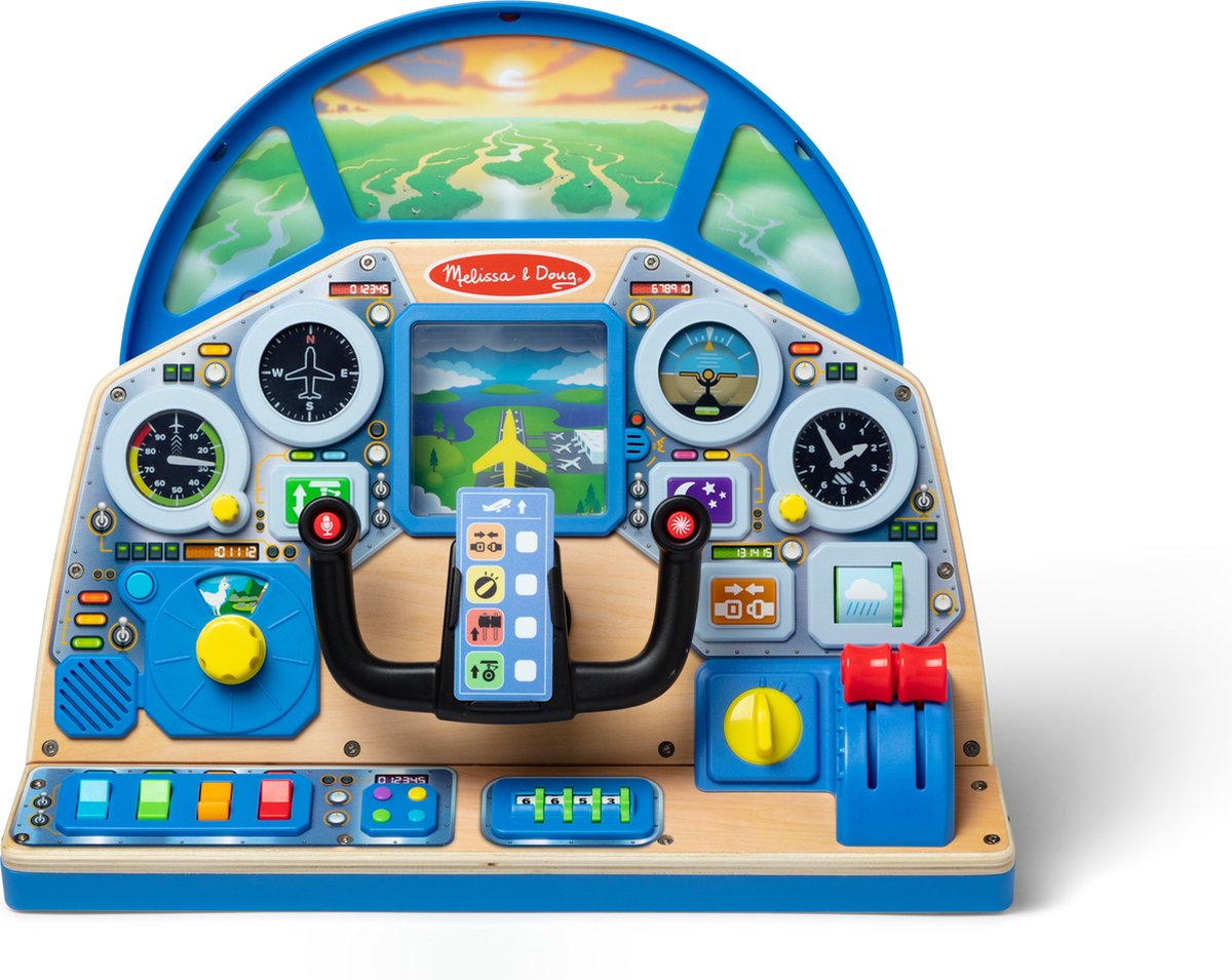 Melissa doug jet pilot interactive dashboard