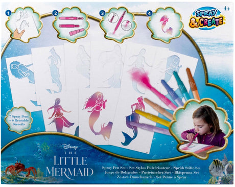 Canenco die kleine Meerjungfrau Blasstift-Set