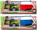 Toi-toys Toi Toys Traktor mit Anhänger 10cm