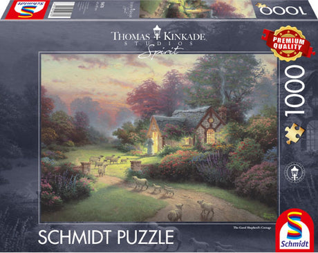 Schmidt Puzzle 1000 Teile Geist, der gute Hirte – Puzzle – Thomas Kinkade