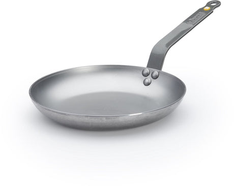 Debuyer de Buyer Mineral B Omelettpfanne 24 cm – Bratpfanne aus Stahlblech – PFAS-frei – für Induktion geeignet – Hergestellt in Frankreich