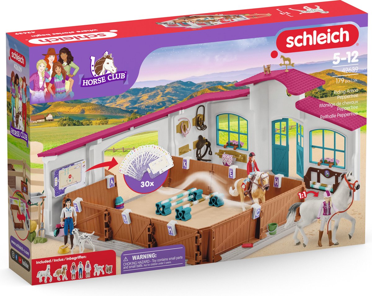 Schleich Horse Club Reithalle Peppertree