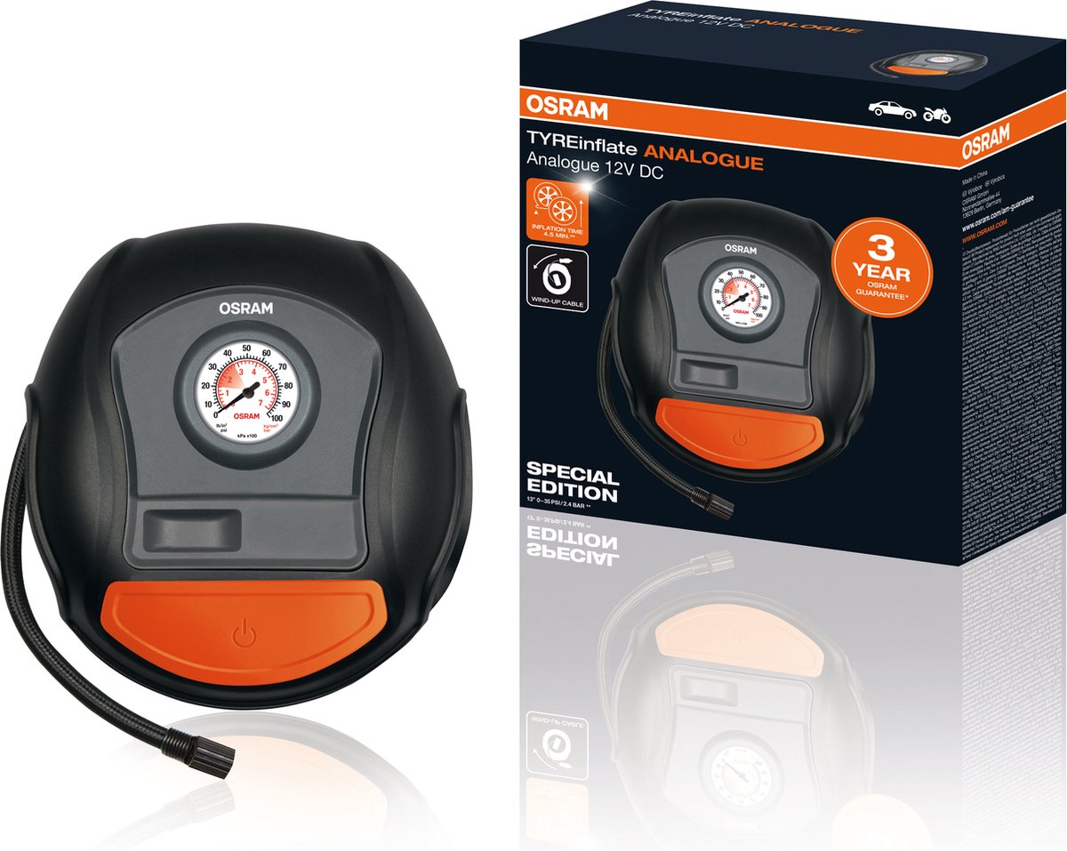 Osram Luftkompressor oti200 schwarz (restauriert A+)