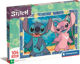 Clementoni Jigsaw Puzzle Super Color Disney Stitch III, 104st.