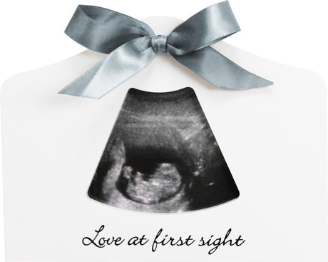 Happy hands - sonogram echo frame - fotolijst - echofoto - wit