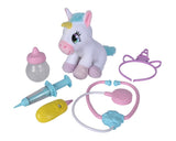 Simba Tierarzt-Spielset mit Einhorn-Kuscheltier