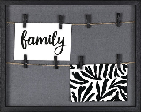 Hama Fotorahmen – Muro – 29,5 x 36,5 cm – Schwarz