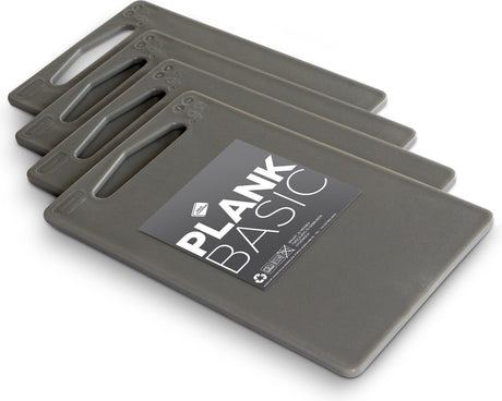 Inno Cuisinno – einfaches Schneidebrett – Set mit 4 Stück – 25 x 15 cm