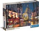 Clementoni-Puzzle Paris Montmartre - 1500 Teile.