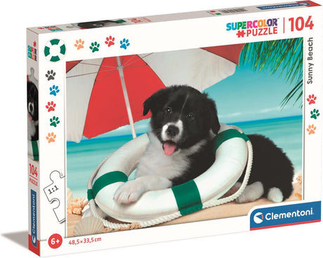 Clementoni – Puzzle – 104 Teile – Fototiere – Kinderpuzzle – ab 6 Jahren