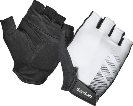 Gripgrab - ride rc lite korte vinger zomer fietshandschoenen met padding - wit - unisex - maat m