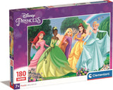 Clementoni Puzzle Super Color Disney Princess, 180 Teile.