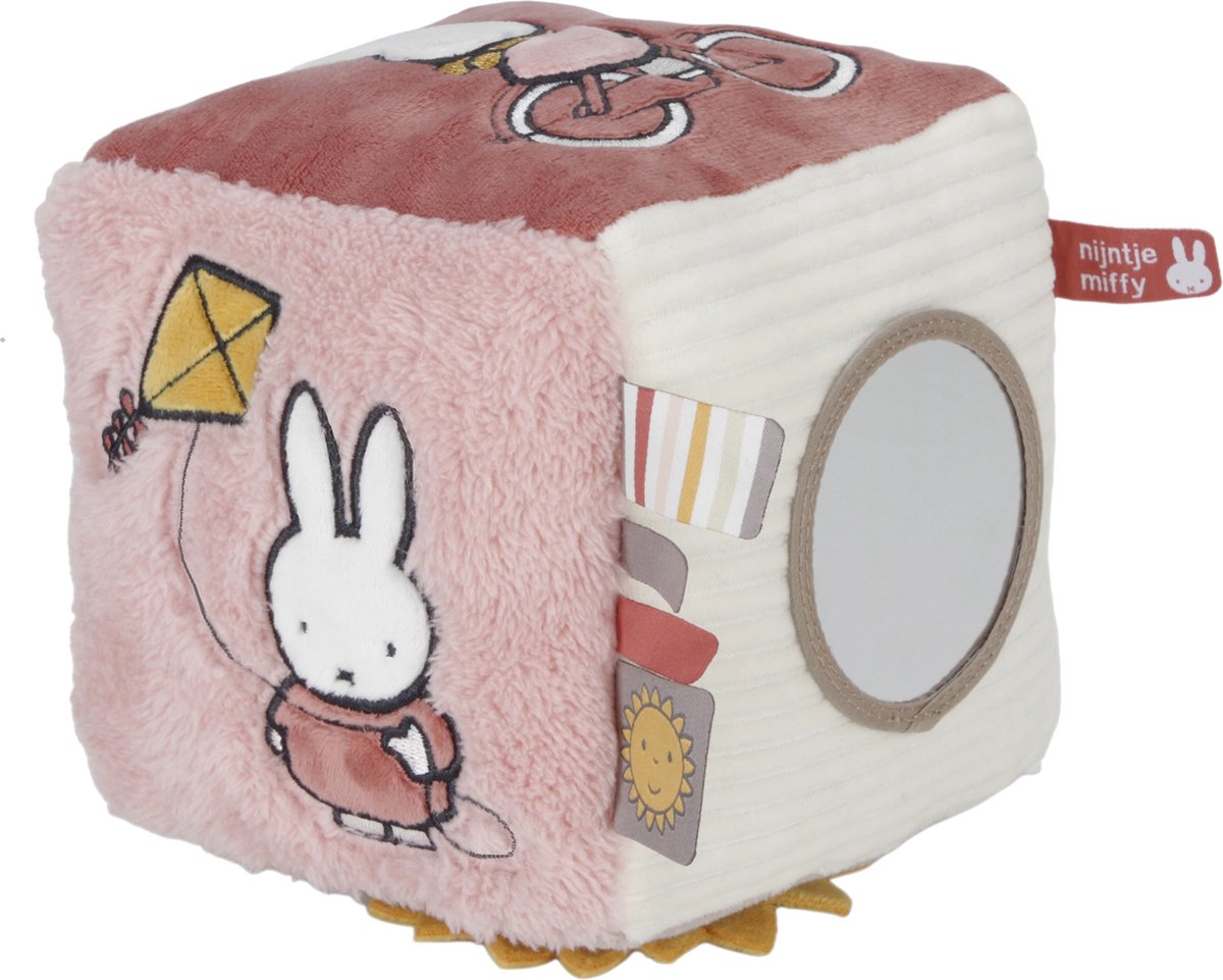 Tiamo Miffy Würfel flauschig rosa