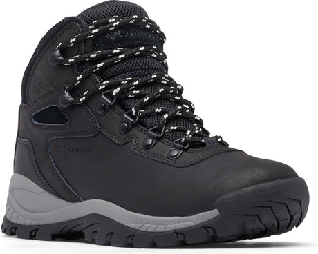 Columbia Newton Ridge Plus Damen-Wanderstiefel – Schwarz, Kreide